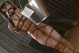 Asian cunt Suzu Wakana gets bondage tortured and whipped like a whore - free porn video