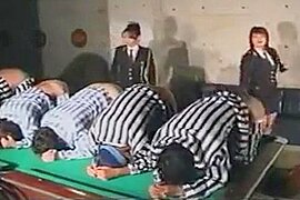 japanese girls whipping prisioners - free porn video