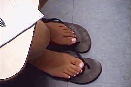 Candid Asian College Girls Feet and Legs - free porn video