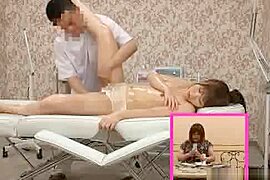 Topless Japan schoolgirl has massage on ass and clit (18+) - free porn video