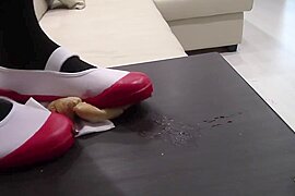 Japanese School Shoes Crush Claymen ( add me and watch more) (18+) - free porn video