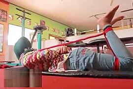 Cewek Indo Hogtied Bondage - free porn video