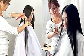 long to short hair - free porn video