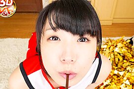 Mihina Nagai in Mihina Nagai Taboo Sex with Cheerleader Step-Sister Part 1 - 3DV&R - free porn video