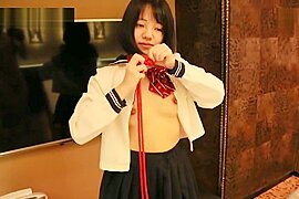 Japanese schoolgirl Whips Out The Rope Tokyo Night Style (18+) - free porn video