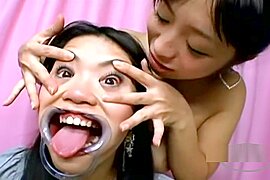 Asian Girl Gag In Mouth Hooks In Nose Getting Her Nipples And Nose Sucked B - free porn video
