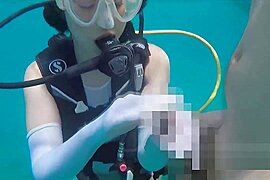 Underwater Sex in Sexy Bodysuits - free porn video
