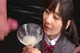 Ryoko Hirosaki Gokkun Swallow - free porn video