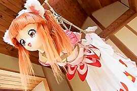 cocoasoft japanese bondage breathplay kigurumi bondage wsm_lione_suspension - free porn video