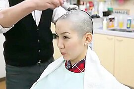 Japanese Girl Headshave - free porn video