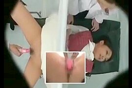 Desirable Japanese teen Has Her Doctor Fingering And Toying (18+) - free porn video