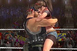 Dead Or Alive 5(DOA5)-Hitomi Bear Hug ryona - free porn video