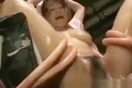 Tentacles Cum In Her Face! - free porn video