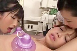 Hot Asian babes having nice sex and eating Pussy - free porn video