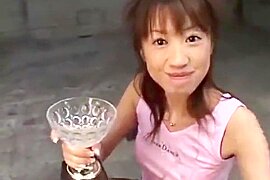 college girl Drinks Trophy Cup Full Of Cum - PolishCollector - free porn video