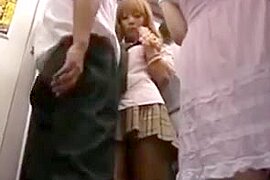 Tan japanese train fun - free porn video