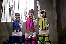 Kotori Ayase,Miku Aoyama,Miku Marika in Akuto Rangers - CosplayInJapan - free porn video