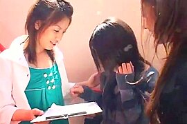 Attacked on subway by schoolgirl kissers (18+) - free porn video