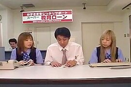 Two Japanese OLs spitting on coworker - free porn video