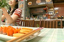 Sexy Housewife Gets A Creampie Surprise For Dessert - free porn video