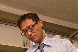 Horny office babe sucks and fucks like crazy - free porn video