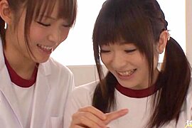 Haruna Maeda and Megumi Shino Crazy Japanese lesbian teens (18+) - free porn video