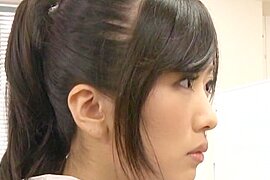 Lusty Japanese AV Model is a hot milf in her office suit - free porn video