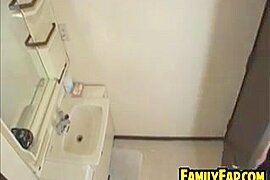 Asian Step mother In Law Showers And Fucks - free porn video