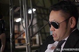 Saki Okuda hot milf enjoys a wicked mmmf group - free porn video