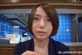 Ayumi Takanashi hot Asian milf in sexy lingerie fucks - free porn video