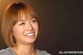 Rika Hoshimi hot Asian milf sucks cock and gets cum on her face - free porn video