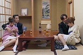 Mio Okazaki and Uzushino hot Asian gangbang - free porn video