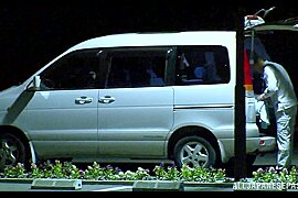 Honami Uehara superb Asian babe has sex on the train - free porn video