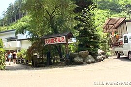 Japanese AV Model amazing milf in hot action outdoors - free porn video