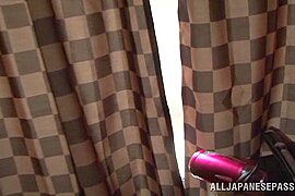 Naughty Japanese Av model gives blowjob in bondage - free porn video