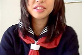 Kaori cum on tit in school uniform (18+) - free porn video