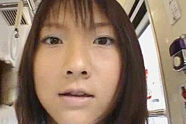 Japanese cutie screwed in a educate real puplic sex - free porn video