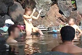 Nao exhibitionist coed bath - free porn video