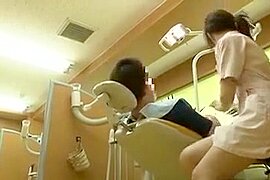 Horny japanese dentist seduce patient - free porn video