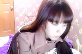 Peep! Live chat Masturbation! Full view is muff of Korea Hen skinny angel - free porn video