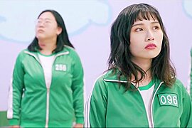 Squirt Game Episode 1 The Squid Game Porn Parody - free porn video