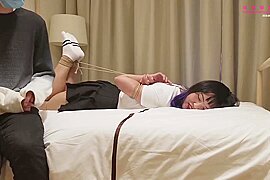 Chinese students 18+ First Bondage Lesson - free porn video