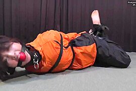 Pretty Asian In Orange - free porn video