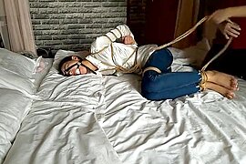 Medical Tape And Ball Gagged - free porn video