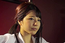 黒髪ロングヘアでスレンダーの巨乳美人を拷問 - free porn video