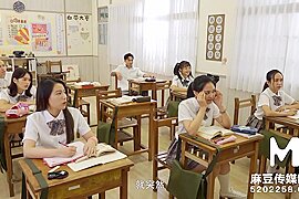 Trailer-fresh High Schooler Gets Her First Classroom Showcase-wen Rui Xin-mdhs-0001-high Quality Chinese Film (18+) - free porn video