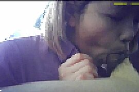 Personal smartphone shooting I got a girl bar clerk to give me a big blowjob in the car and ejaculate in my mo.152 - free porn video