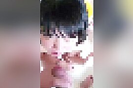 Smartphone personal shooting Dorodoro w naive black hair x fair girl without hesitation mass facial bukkake! !.266 - free porn video