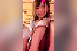 Smartphone personal shooting Cute clumsy JD who gets panty shots at In*ta Live ★.9 - free porn video