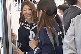 Horny Japanese model Koizumi Nozomi, Arisa Nakano in Exotic Public JAV clip - free porn video